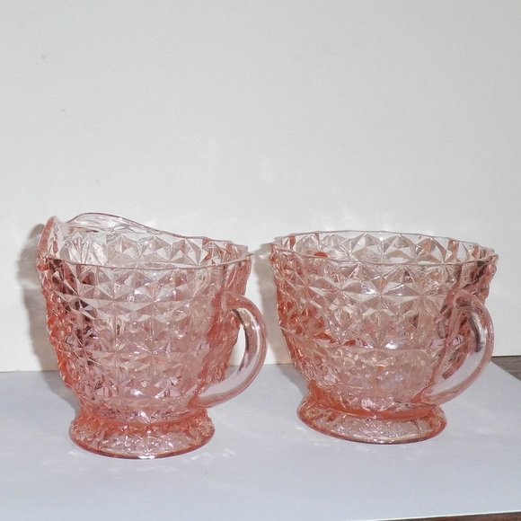 Buttons & Bows - Sugar & Creamer Set - Collectible - Picture 3 of 5